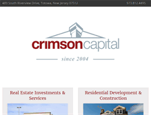 Tablet Screenshot of crimson-capital.com